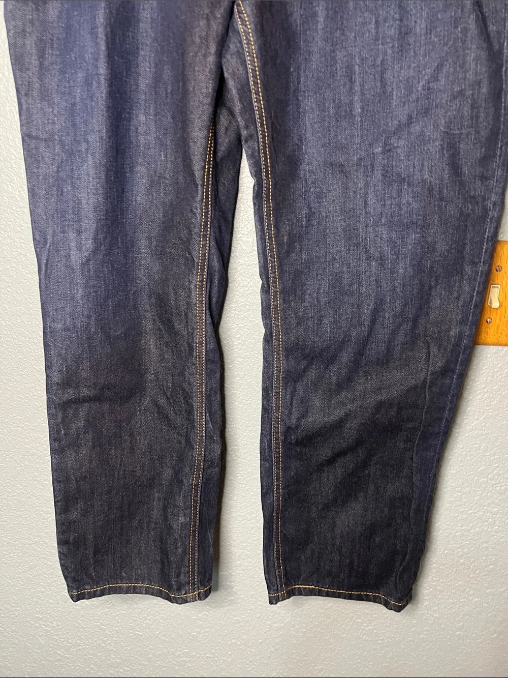 Levi's 541 Men's Jeans Blue 38x30 Dark Wash Denim 5-Pocket Cotton Blend